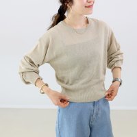 Aletta vita/アレッタ ヴィータ Aletta vita 裾ボタン2WAYラメニットプルオーバー/508066672