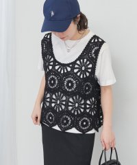 NICE CLAUP/OLIVE des OLIVE OUTLET/【RMAF】【2枚SET】カギ針ベスト＆Tシャツ/508066681