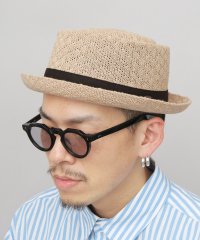 Ruben/ルーベン Ruben ポークパイハット メンズ 帽子 コットンリネン 春 夏 通気性 軽量 シンプル 無地 つば短め/508066753