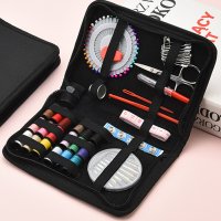 shoppinggo/ショッピングゴー shoppinggo 裁縫セット18色糸 携帯式 裁縫道具セット 裁縫バッグミシンアクセサリー 手縫い針 刺繍 手芸 DIY 家庭用 旅行用 /508066770