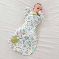 shoppinggo/ショッピングゴー shoppinggo おくるみ スリーパー 新生児 赤ちゃん 睡眠 出産祝い モロー反射 寝かしつけ 夏用 ベビー服 着脱簡単 柔らかく 暖か/508066774