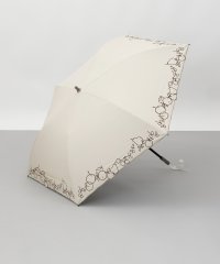JILLSTUART/ジル スチュアート JILL STUART JILL STUART（ジル スチュアート） マーカーペインティング刺しゅう晴雨兼用傘(2段折り傘)/508067044