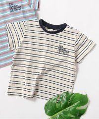 apres les cours/ALCロゴボーダーTシャツ/507640575