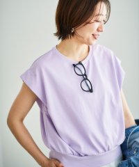 le.coeur blanc/《Oggi専属モデル 飯豊まりえさん着用》コットンタックショルダーTシャツ/507838703