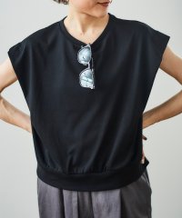 le.coeur blanc/《Oggi専属モデル 飯豊まりえさん着用》コットンタックショルダーTシャツ/507838703