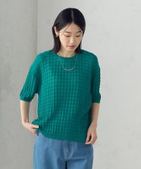 COMME CA ISM /【セットアイテム】チェック柄ニットＴ＋タンクトップ/508023685