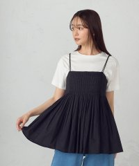 COMME CA ISM /インドコットン　キャミビスチェブラウス/508023712