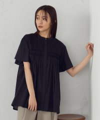 COMME CA ISM /インドコットン　ピンタックブラウス/508023714