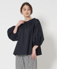 UNITED ARROWS/ロールカラー ギャザー ブラウス/508067537