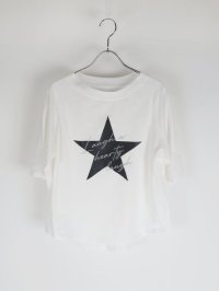 LASUD/ラシュッド LASUD 刺繍デザインスターロゴTEE/508067649