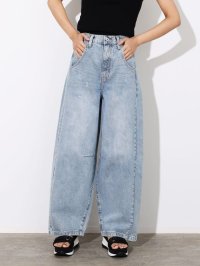 SCOTCLUB/スコットクラブ SCOTCLUB バレルレッグデニムパンツ/508067656