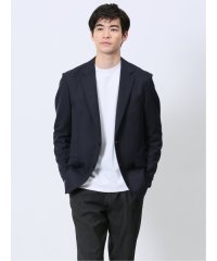 TAKA-Q/タカキュー TAKA－Q 軽量メッシュ レギュラーフィット 2ボタンジャケット 紺(セットアップ可能)/508067777