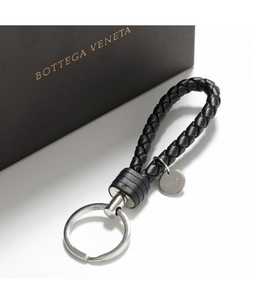 美品 ボッテガヴェネタ 編み込み キーリング キーホルダー Brandol / BOTTEGA VENETA ボッテガヴェネタ キーリング