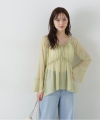 PROPORTION BODY DRESSING/フィッシュテール楊柳ブラウス/508067675