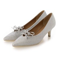 Liberty Doll/リバティードール LiBERTYDOLL センターシームダブルリボンVカットパンプス / 1194/507204451