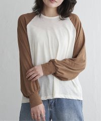 VENCE　EXCHANGE/ラグラン配色切り替えトップス/507822291