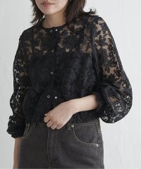 VENCE　EXCHANGE/オーガンジー刺繍レースブルゾン/507829989