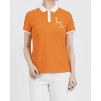 LANVIN SPORT/デザインロゴ刺繍半袖ポロシャツ【Sunscreen NIR/吸汗速乾】/507849770