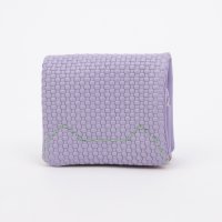 tsumori chisato CARRY/ツモリチサト キャリー tsumori chisato CARRY エンボスメッシュ 2つ折り財布 ミニ財布 ネコステッチ/508052040