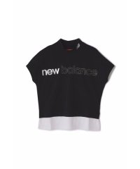 NEWBALANCE GOLF/ニューバランスゴルフ New Balance Golf W メッシュリバース フレンチスリーブモックネックPO SP/508059787
