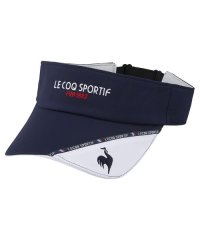 le coq GOLF/ルコックスポルティフ ゴルフ le coq sportif golf ロゴパイピングサンバイザー/508060584