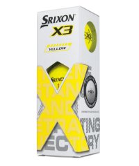 SRIXON/スリクソンバイデサント SRIXON by DESCENTE スリクソン X3 イエロー 1スリーブ（3球入り）/508063467