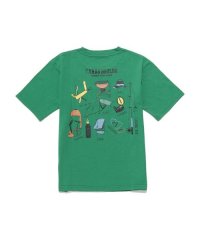 TARAS BOULBA/タラスブルバ TARAS BOULBA ジュニアコットンナイロンプリントTシャツ キャンプ/508065283