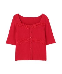 PROPORTION BODY DRESSING/レース切替ニット/508069979