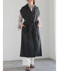 Te chichi/シアーロングトレンチジレ《2025spring catalog item》/508070002