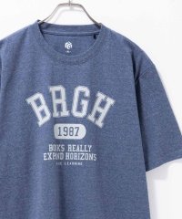 MAC HOUSE/マックハウス Mac－House カレッジロゴ半袖Tシャツ/508070206