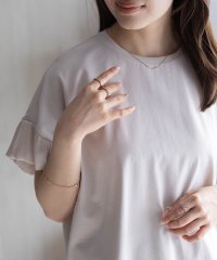 HusHusH/ハッシュアッシュ HusHusH 袖フリルプルオーバー/508070225