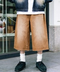 Rocky Monroe/ロッキーモンロー Rocky Monroe ハーフパンツ デニム バギーパンツ メンズ レディース ショート バミューダ ワイド ジーパン ジーンズ 短パン ケ/508070268