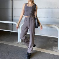 non-hedge/ノンヘッジ non－hedge ブリーチノースリ・パンツセットアップ/508070432