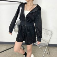 non-hedge/ノンヘッジ non－hedge ストーンパーカー・ショートパンツセットアップ/508070434
