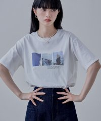 etoll./エトル etoll. フォトプリントコンパクトTシャツ/508070497