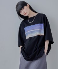 etoll./エトル etoll. デザインプリントBIGシルエットTシャツ/508070498