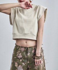Fashion Letter/ファッションレター Fashion Letter 【セットアップ】フレンチスリーブ スウェットプルオーバー/508070499