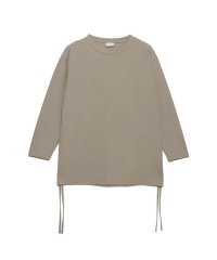 sanideiz TOKYO/サニデイズ トウキョウ sanideiz TOKYO PLAY with WATER トリコット シャーリング長袖Tシャツ LADIES/508072297
