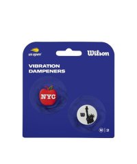 Wilson/US OPEN DAMPENERS Red/BLACK 2PK/508073044