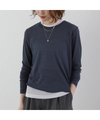 IHATOV/イーハトーブ IHATOV IHATOV 2枚組カットソー Sheer layered Tshirt IH07－7P－82208/508075228