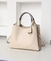 UNGRID bag/アングリッド Ungrid 軽量スムース クロコキーチャーム付両アオリポケットハンドバッグ/508075338