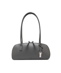 UNGRID bag/アングリッド Ungrid シンプルスムース プレートチャーム付横長ボストンバッグ/508075345