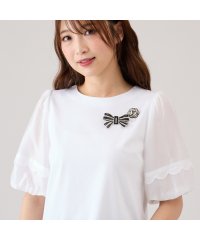 Rose Tiara(L SIZE)/【手洗いOK】ボリューム袖カットソー/508075427
