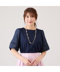 Rose Tiara(L SIZE)/【手洗いOK】ボリューム袖カットソー/508075427