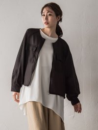 la.f.../ラ エフ la.f… 【WEB限定】メッシュブルゾン/508075520