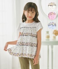 KUMIKYOKU KIDS/【150－160cm】ティアードフラワー チュニック/508075539