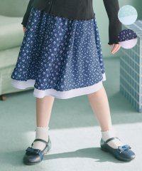 KUMIKYOKU KIDS/【110－140cm】フラワーパッチワークスカート/508075555