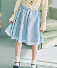 KUMIKYOKU KIDS/【110－140cm】フラワーパッチワークスカート/508075555