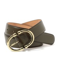 TOMORROWLAND GOODS/AMBOISE ROUND BUCKLE レザーベルト/508075612