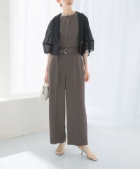 URBAN RESEARCH ROSSO/ベルト付サマーツイードオールインワン/508075752